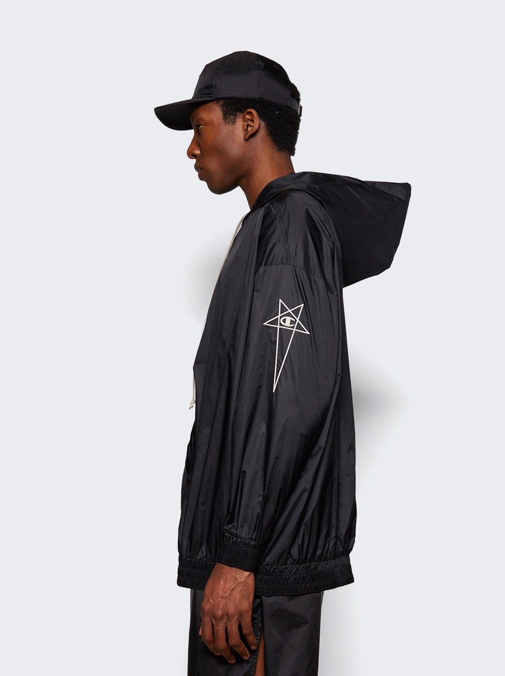 X  Champion Jumbo Jason S Hoodie Black - 3