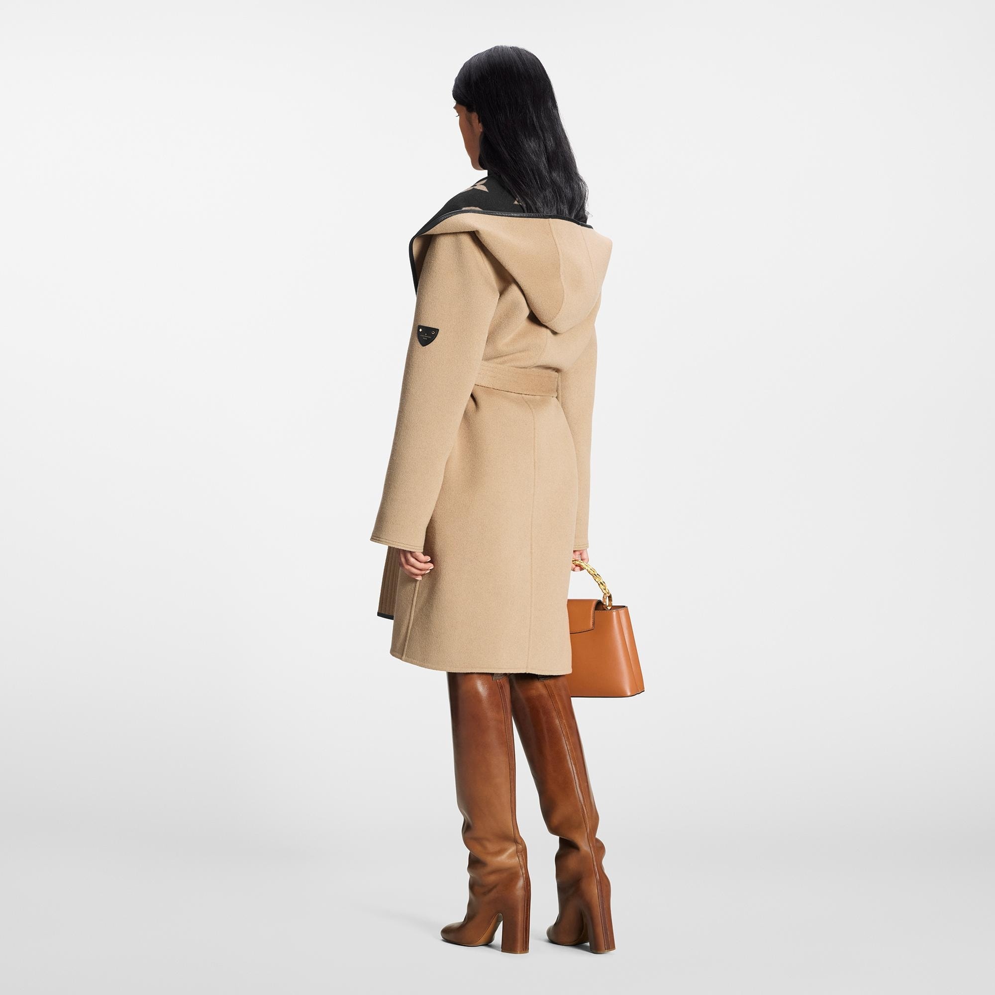Signature Hooded Wrap Coat - 3
