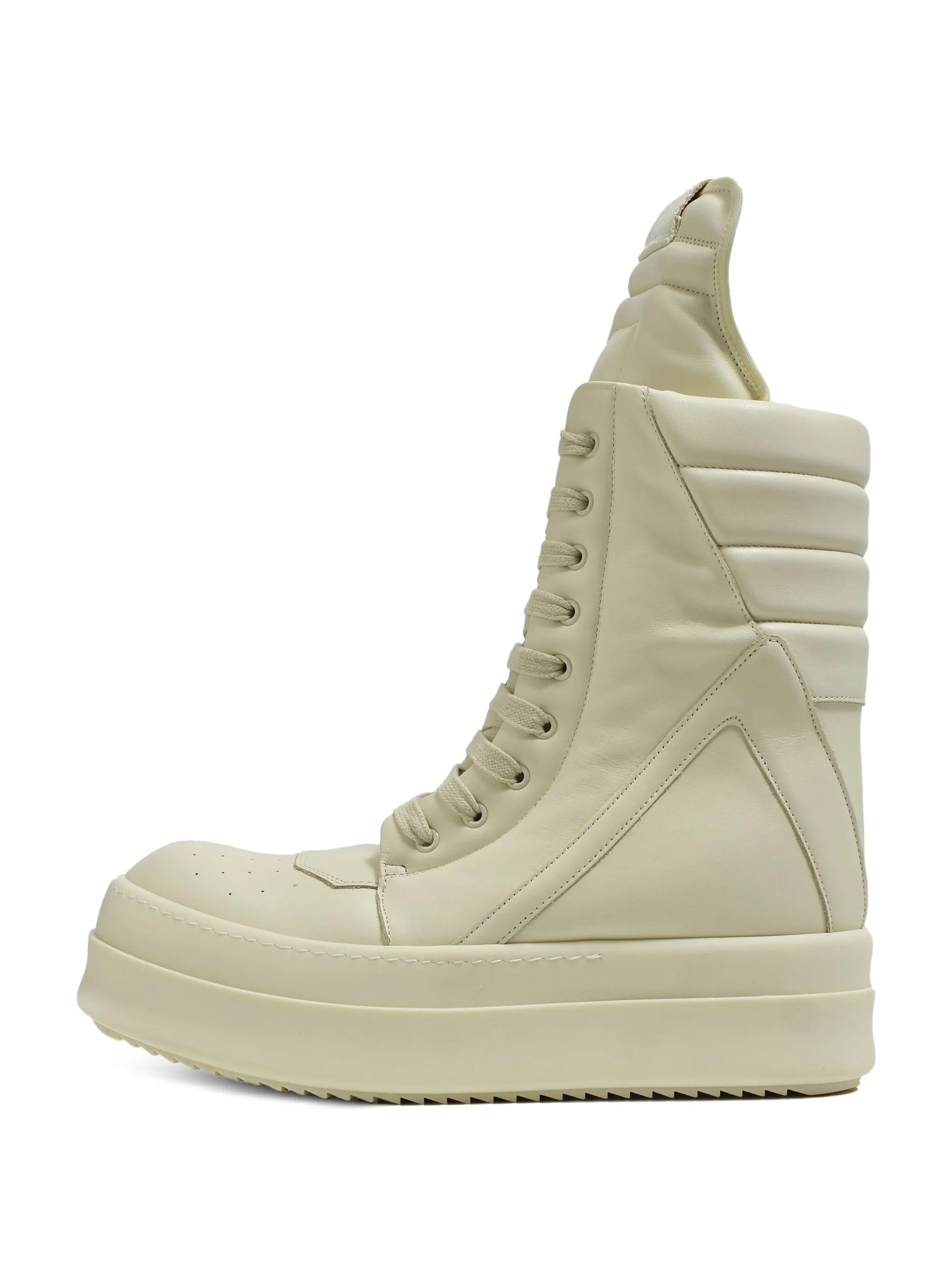 Rick Owens Mega Geobasket Leather Boots - 2