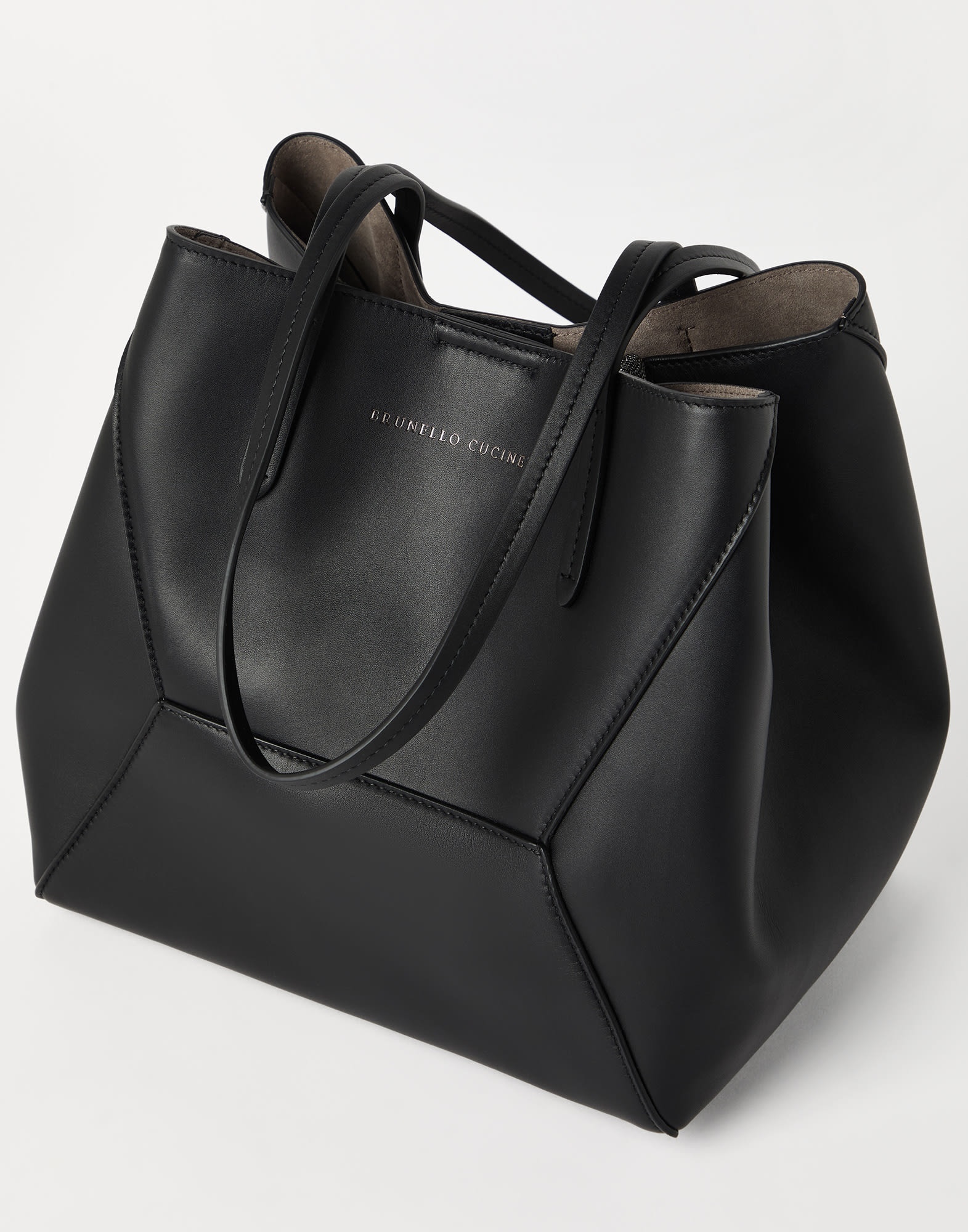 BC Duo large bag in calfskin with monili - 3