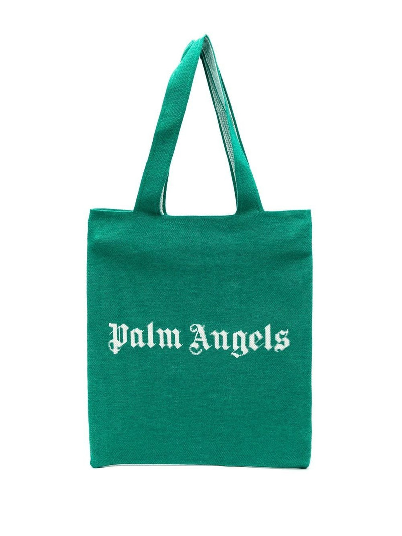 logo-print tote bag 1