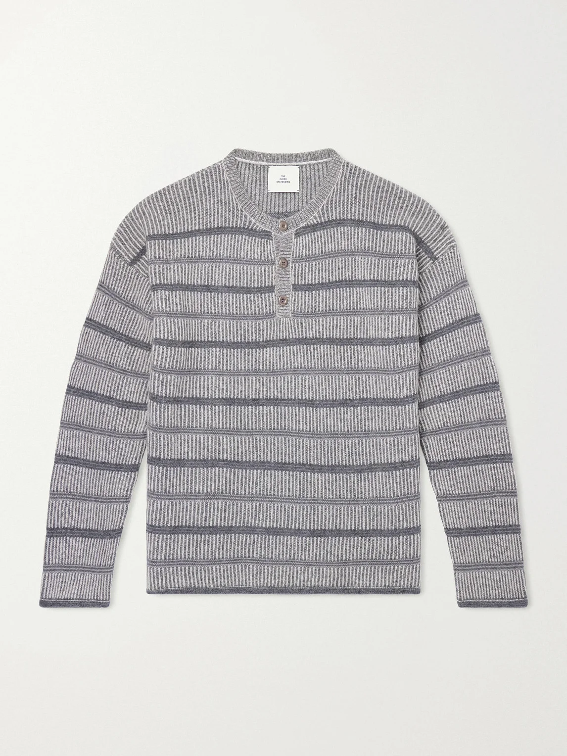 Nimbus Striped Cashmere Sweater - 1