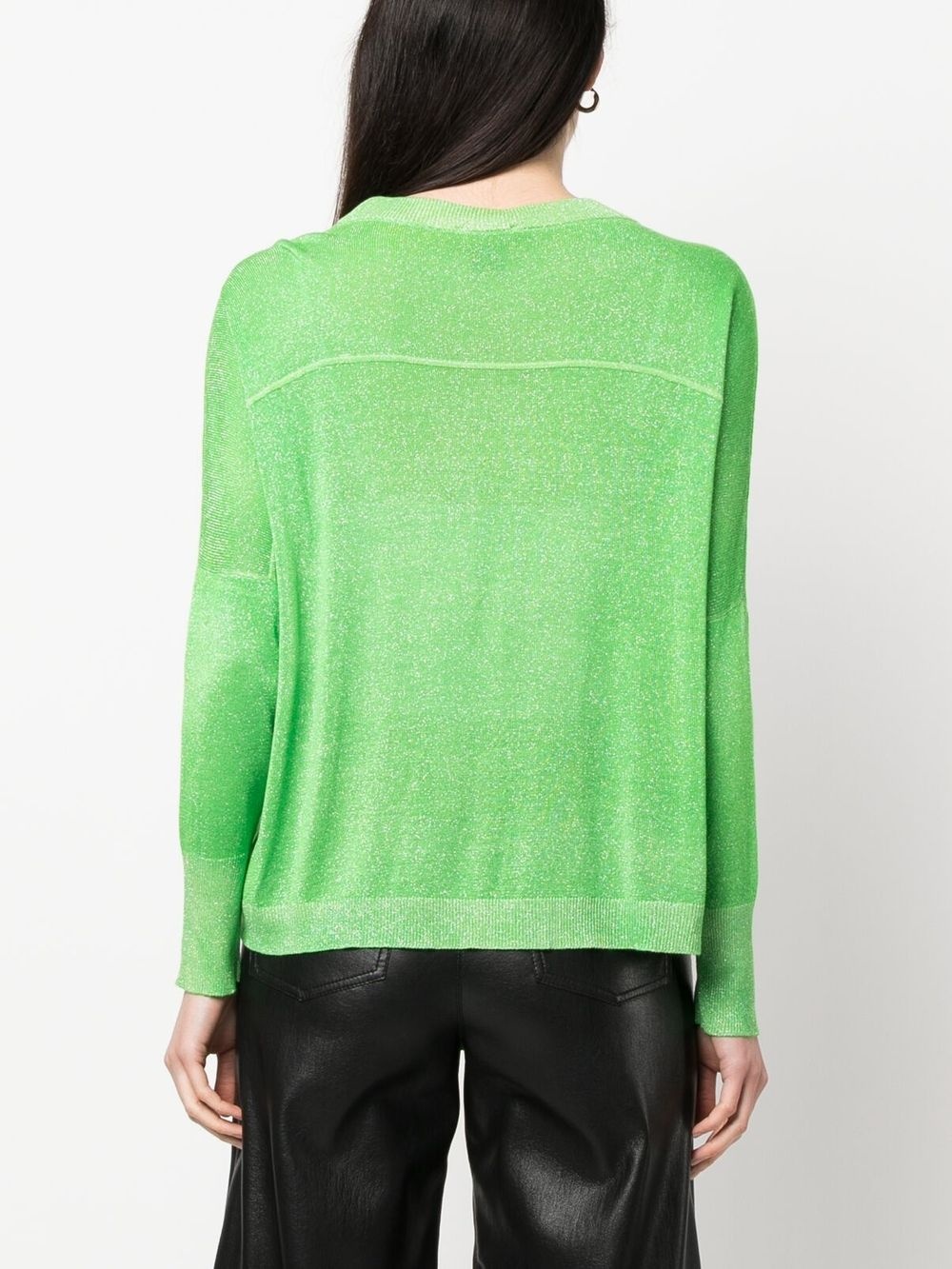 long-sleeve knitted jumper - 4