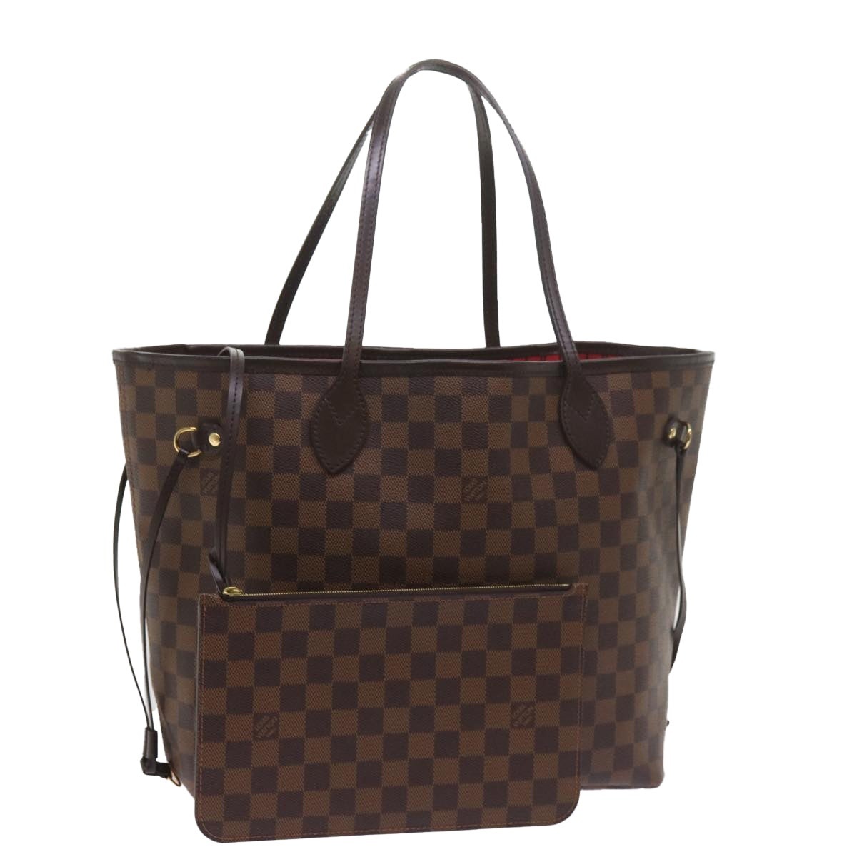 LOUIS VUITTON Damier Ebene Neverfull MM Tote Bag N51105 - 1