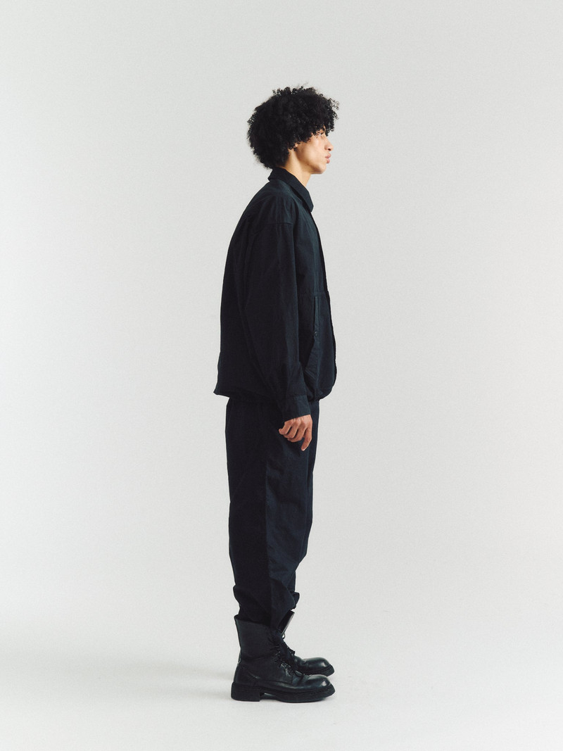 MIKA SHIRT - PAPER COT - PITCH BLACK 4