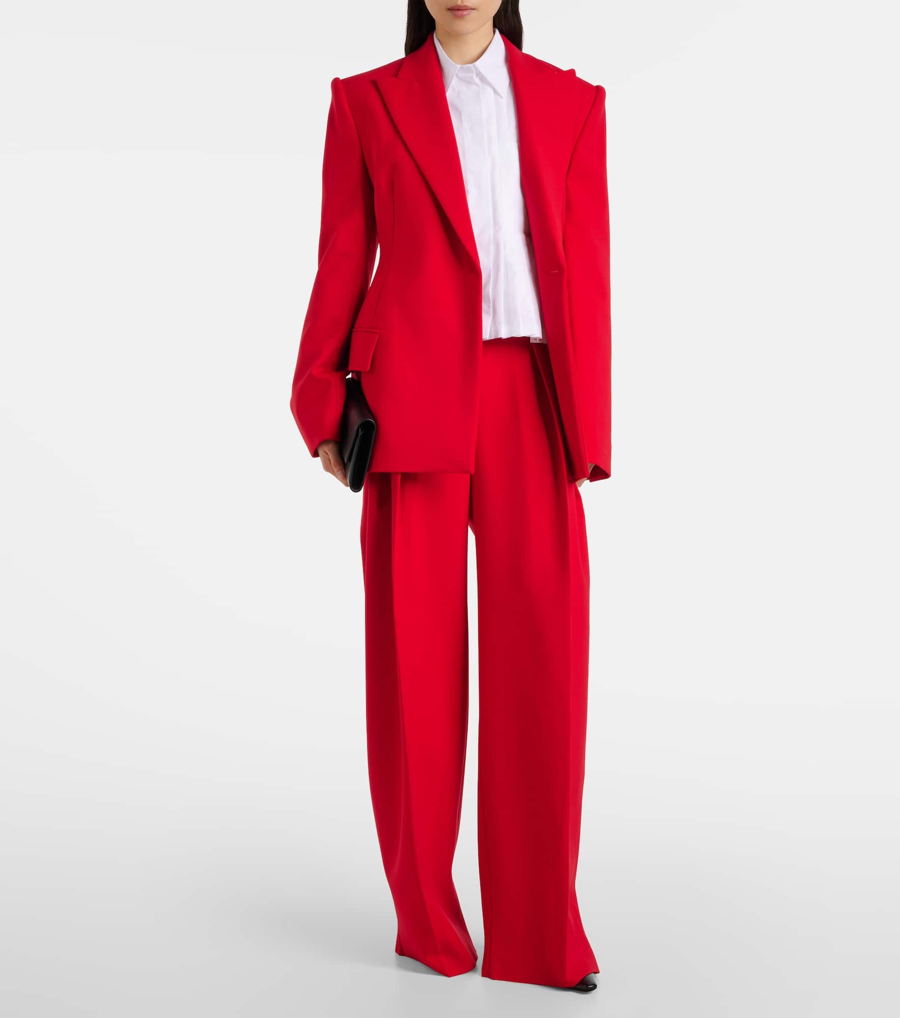Sportmax DEBORAH Boxy shirt with pleats | REVERSIBLE