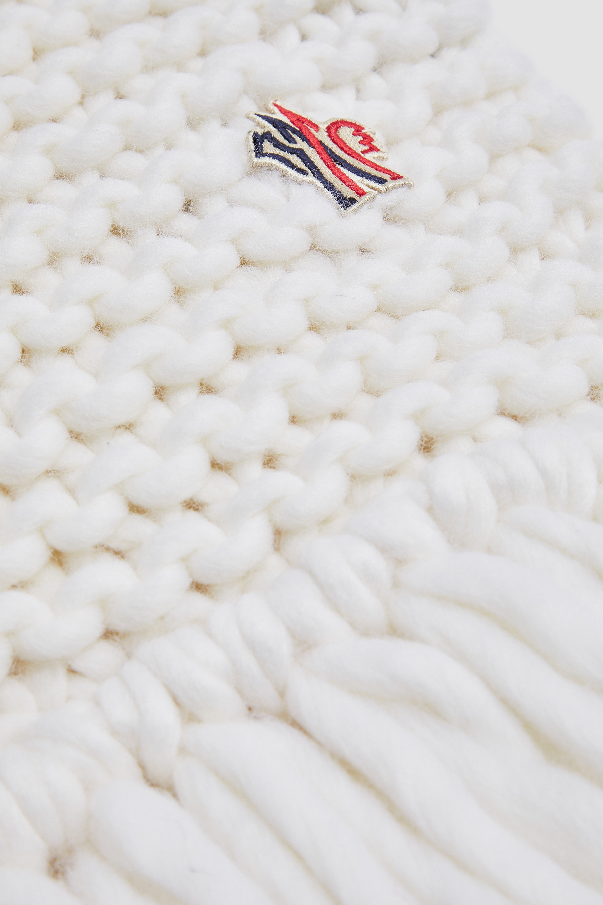 Hand-Knit Wool Scarf - 4