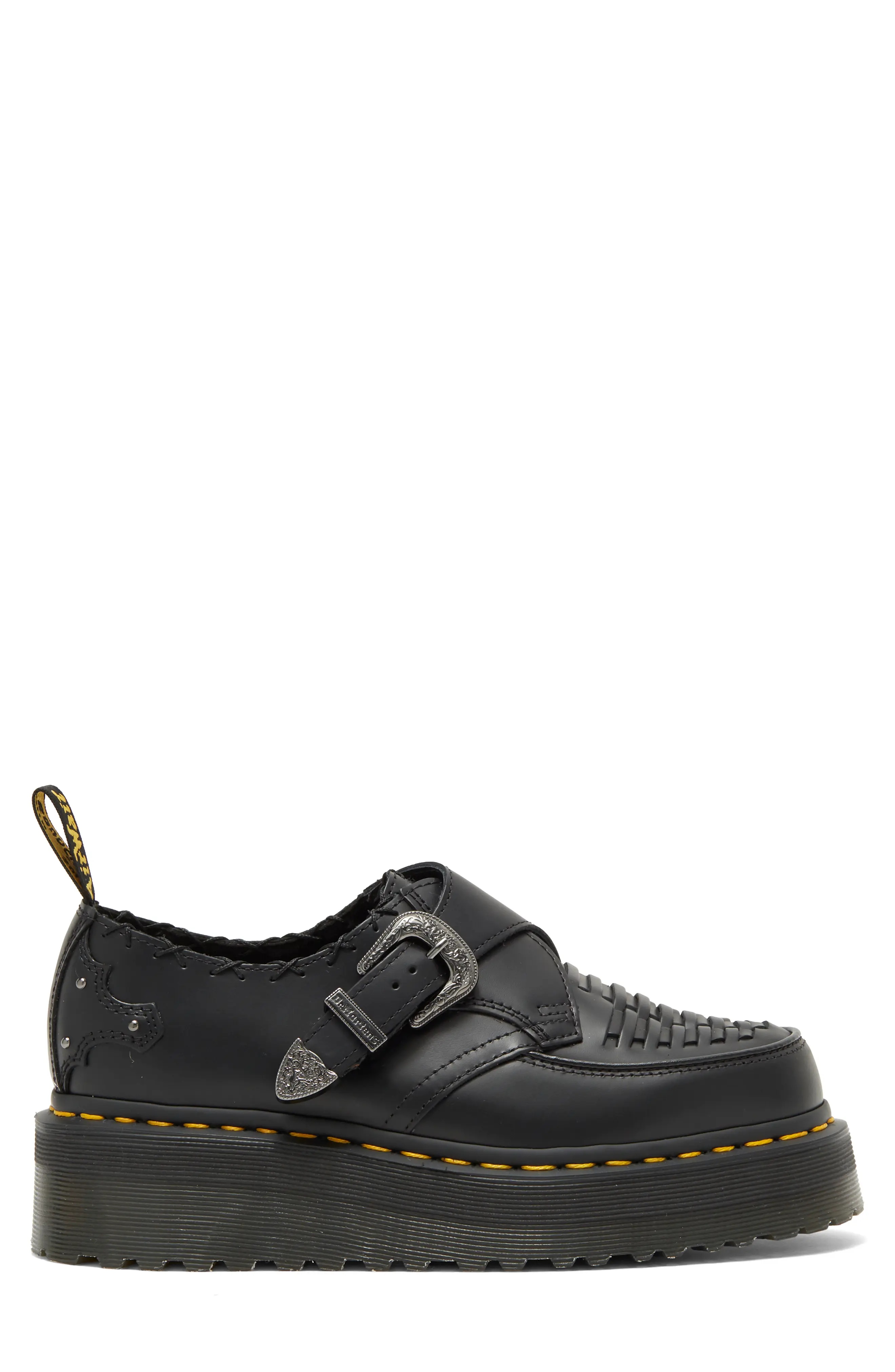 Dr. Martens Ramsey Quad Monk Strap Platform Shoe | nordstrom