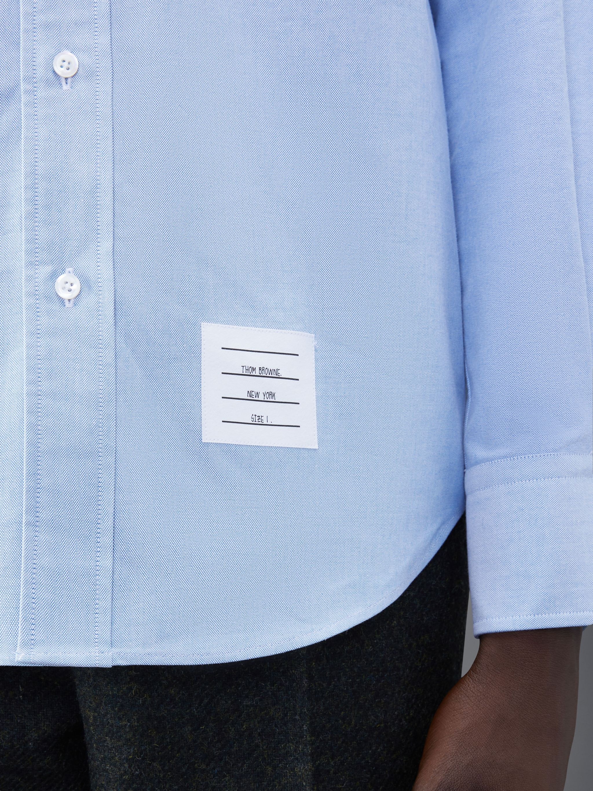 Broderie Anglaise 4-Bar Straight Fit Shirt - 6