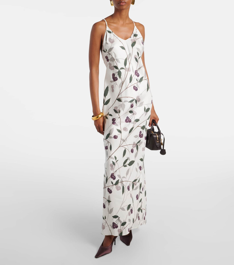 Stella McCartney Printed silk maxi dress outlook
