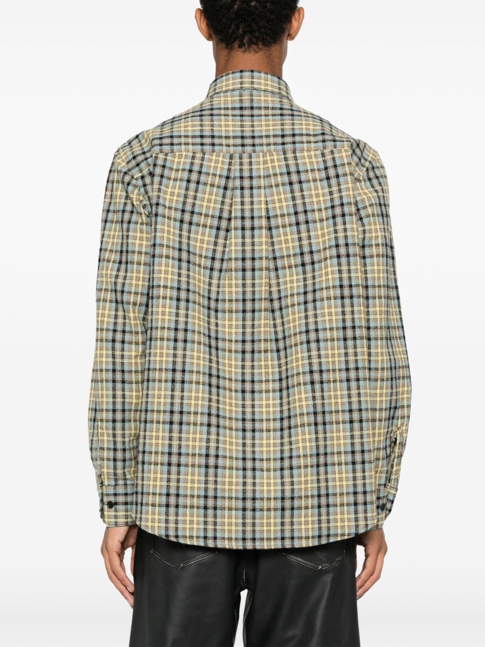 Ace plaid-pattern shirt - 4
