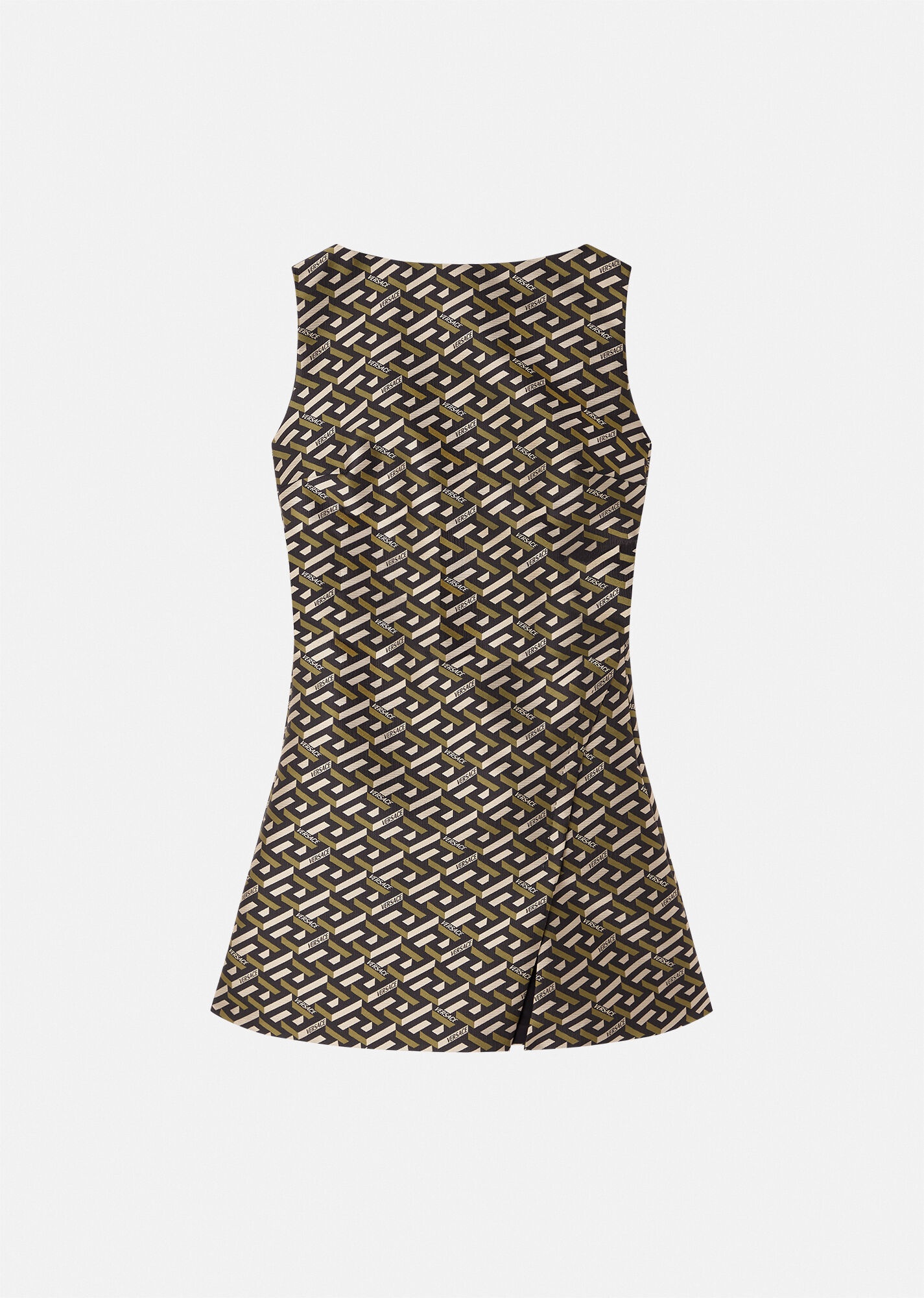 La Greca Jacquard Dress - 1