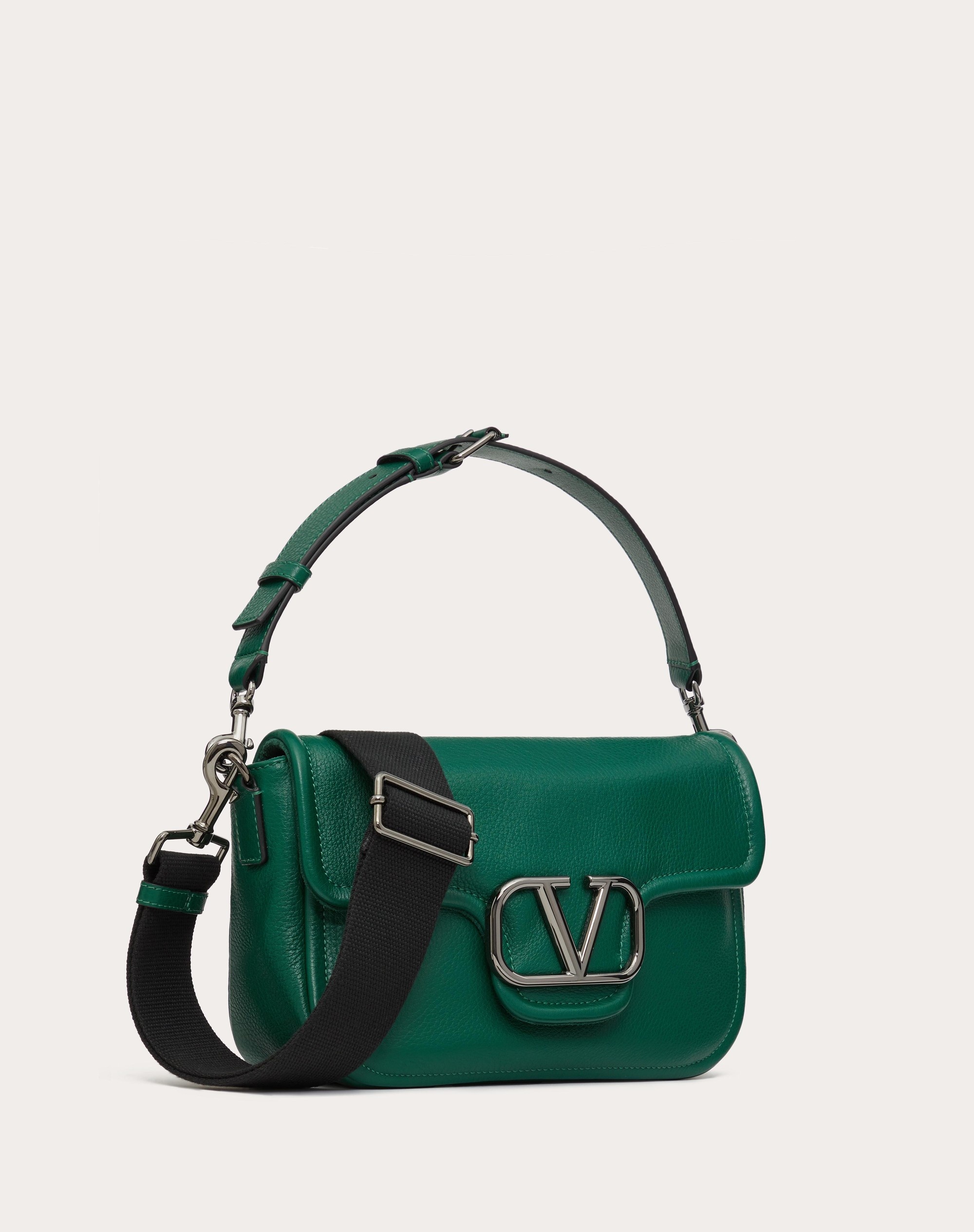 VALENTINO GARAVANI ALLTIME GRAINY CALFSKIN SHOULDER BAG - 3