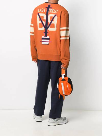 Champion sleeve stripe sweatshirt outlook