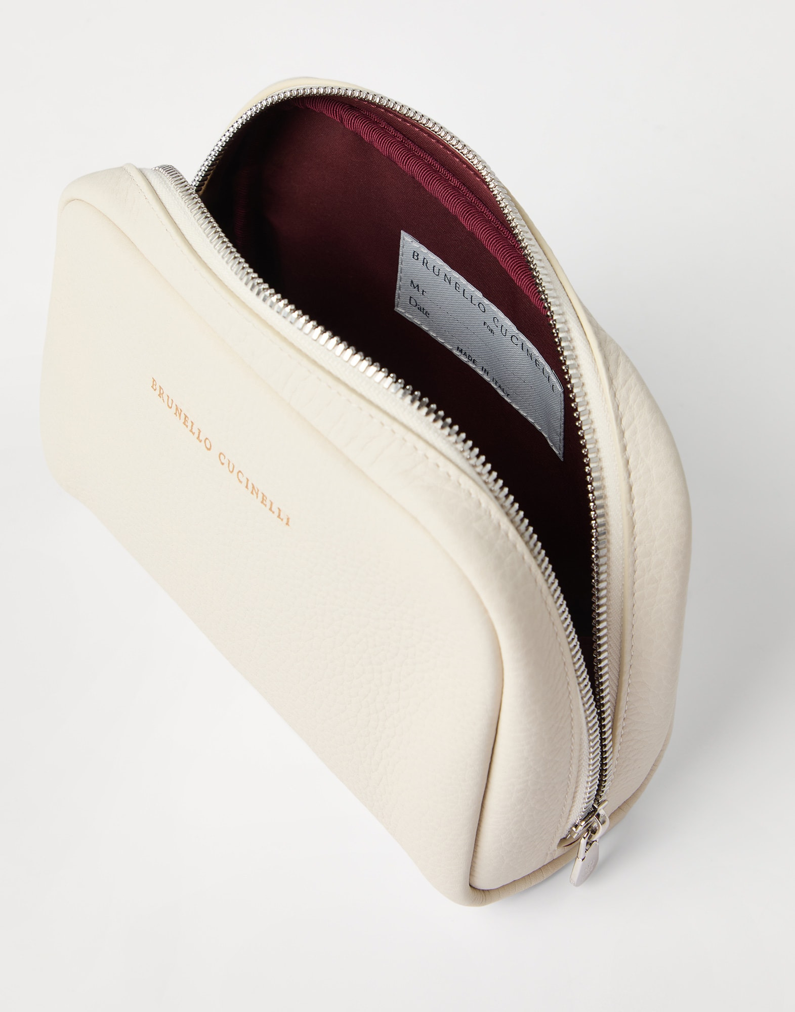 Fine grain calfskin slim beauty case - 3