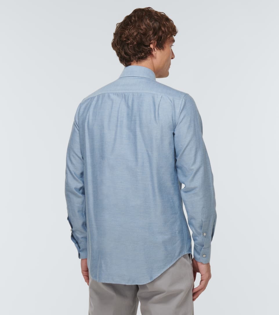 Thomas cotton and cashmere shirt - 4