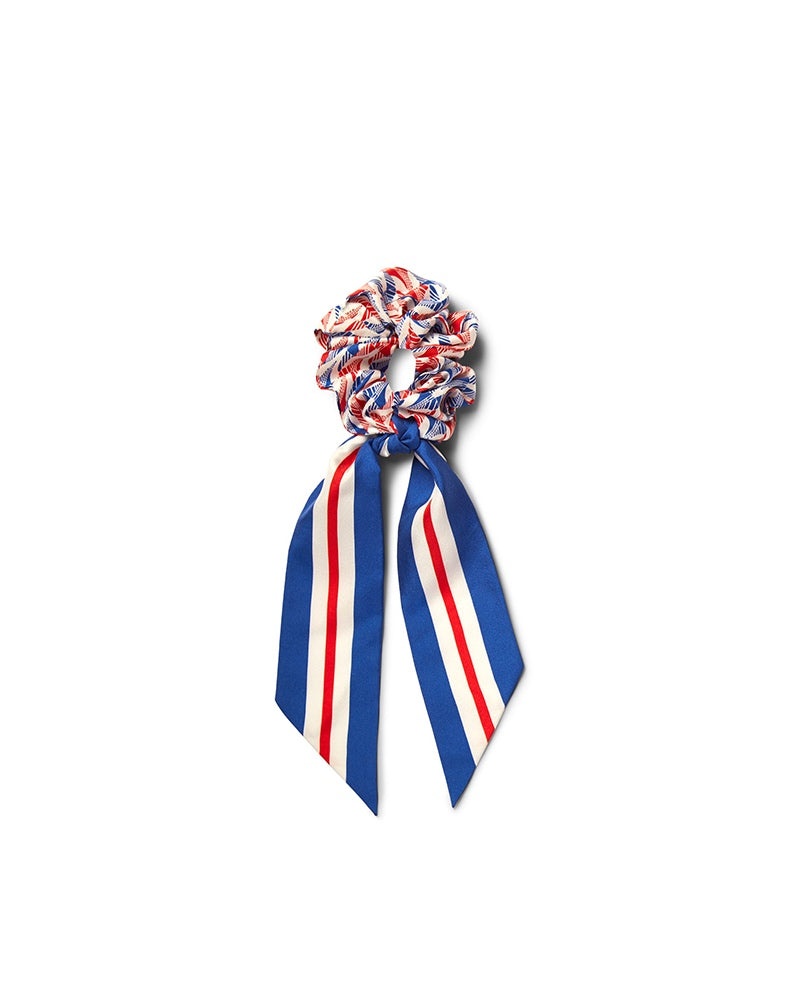 Aviation Scrunchie with Twilly - 1