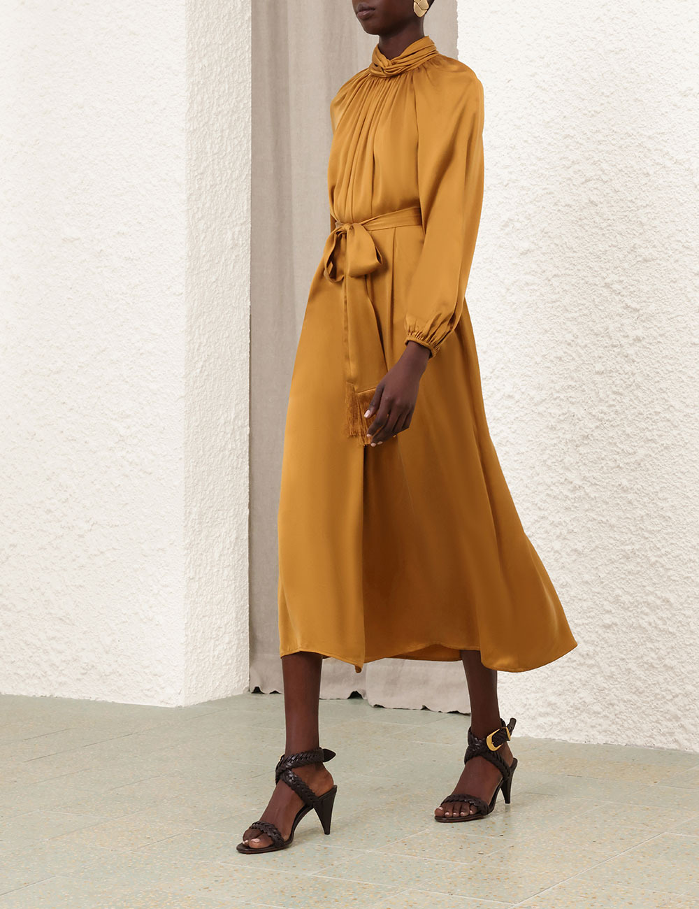 HYPNOTIC TWIST SHEATH DRESS - 3