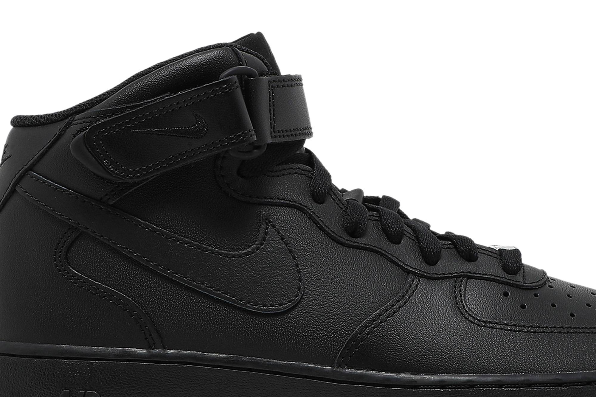 Air Force 1 Mid '07 'Triple Black' - 2