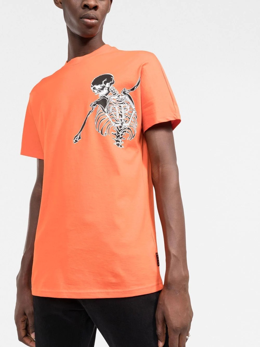 skeleton-print T-shirt - 3