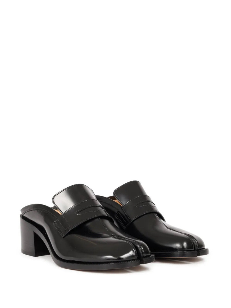 Maison Margiela FEMALE TABI CITY SANDALS - BLACK outlook