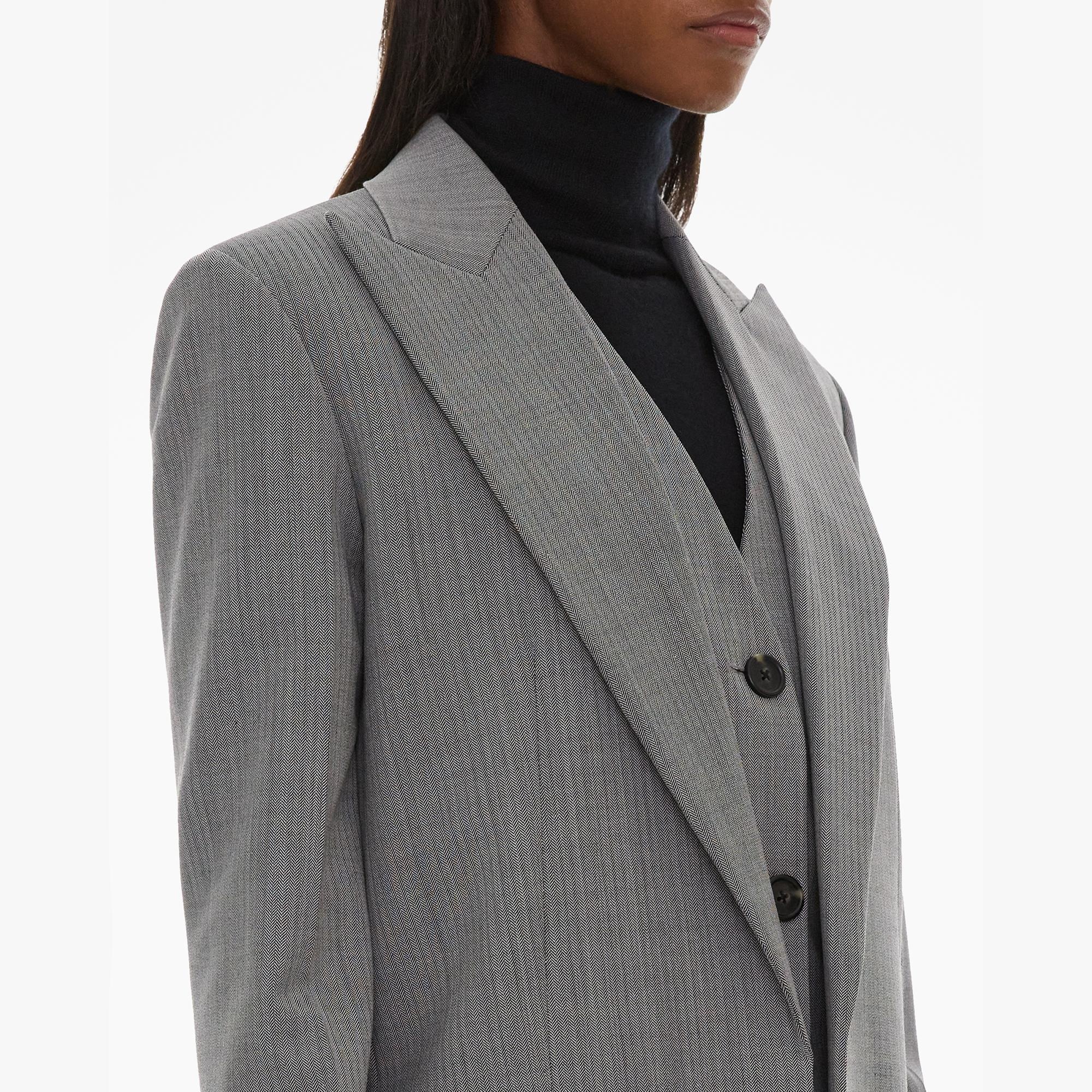 PEAK LAPEL BLAZER - 6