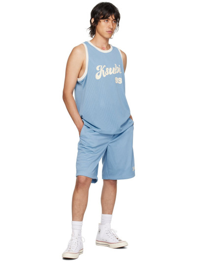 Ksubi Blue Clubhouse Pick Up Tank Top outlook