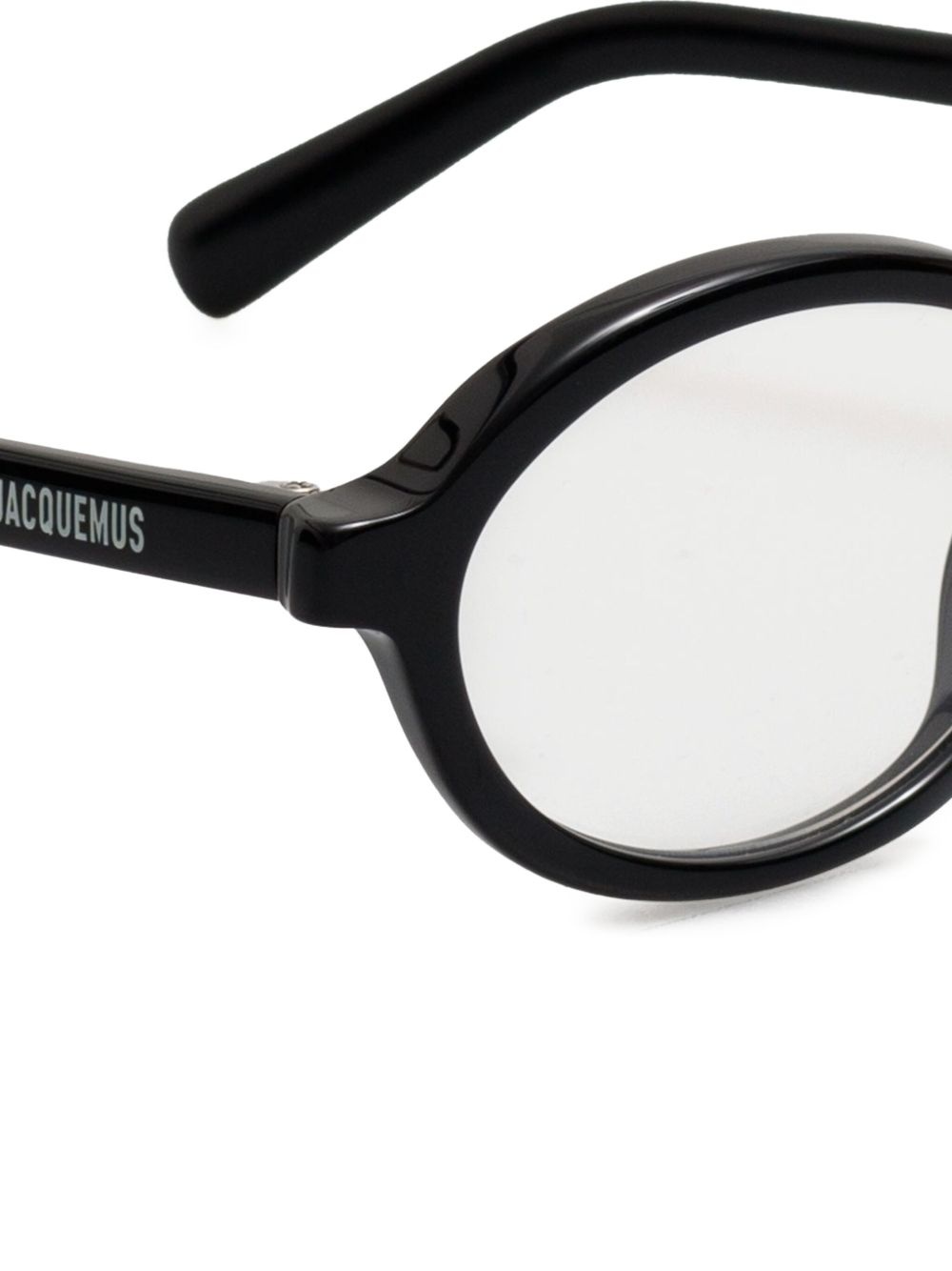 oval-frame glasses - 3