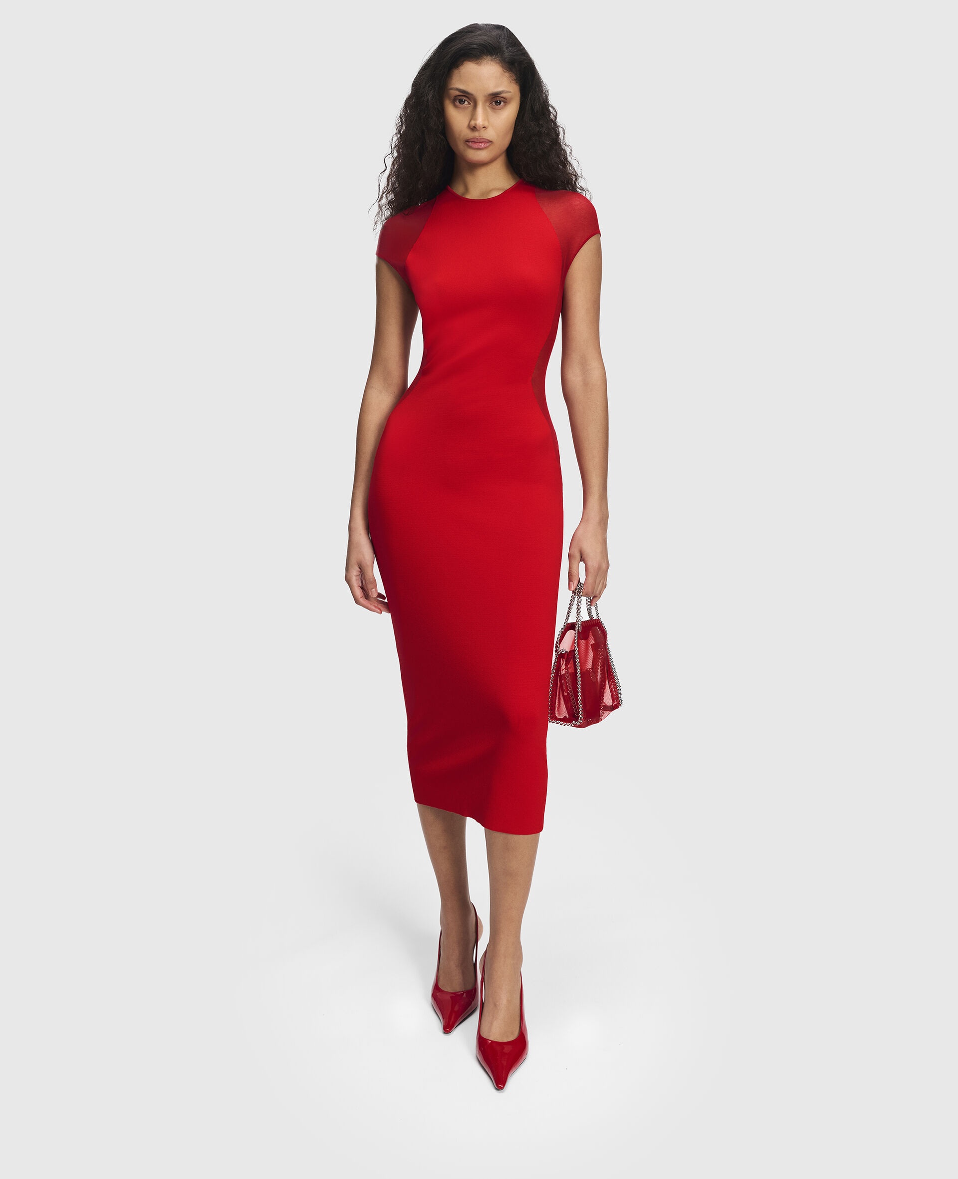 Miracle Short-Sleeve Compact-Knit Dress - 2