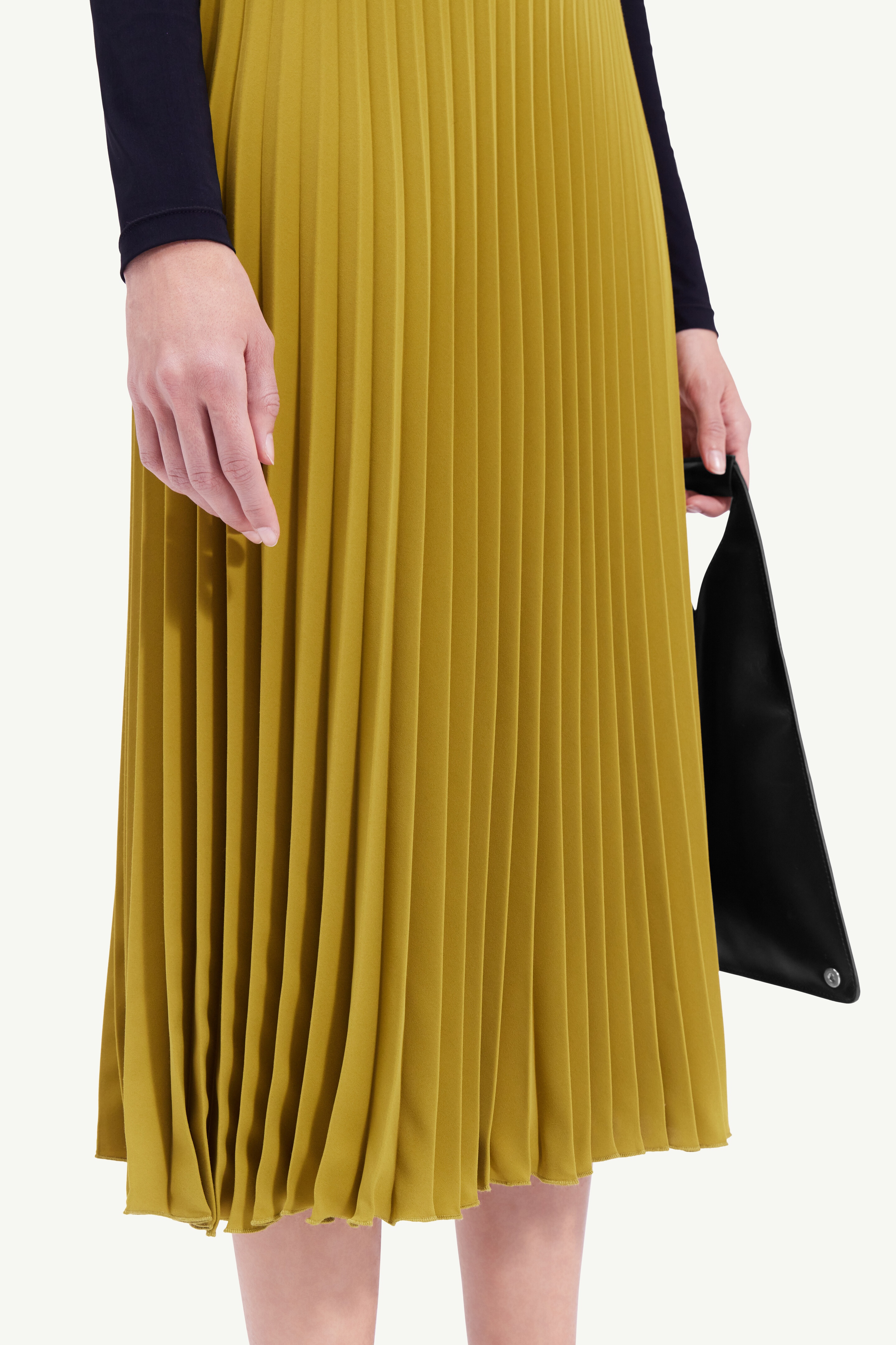 Pleated midi skirt - 5