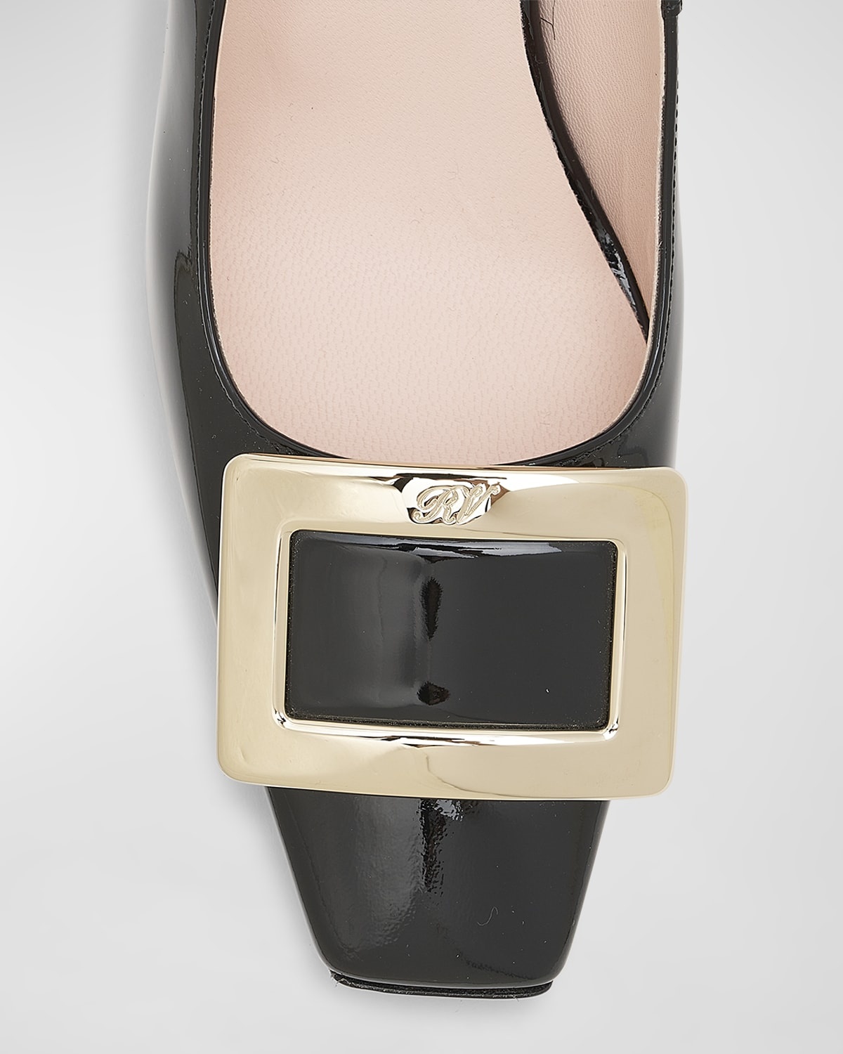 Belle Vivier 75mm Buckle Pumps - 4