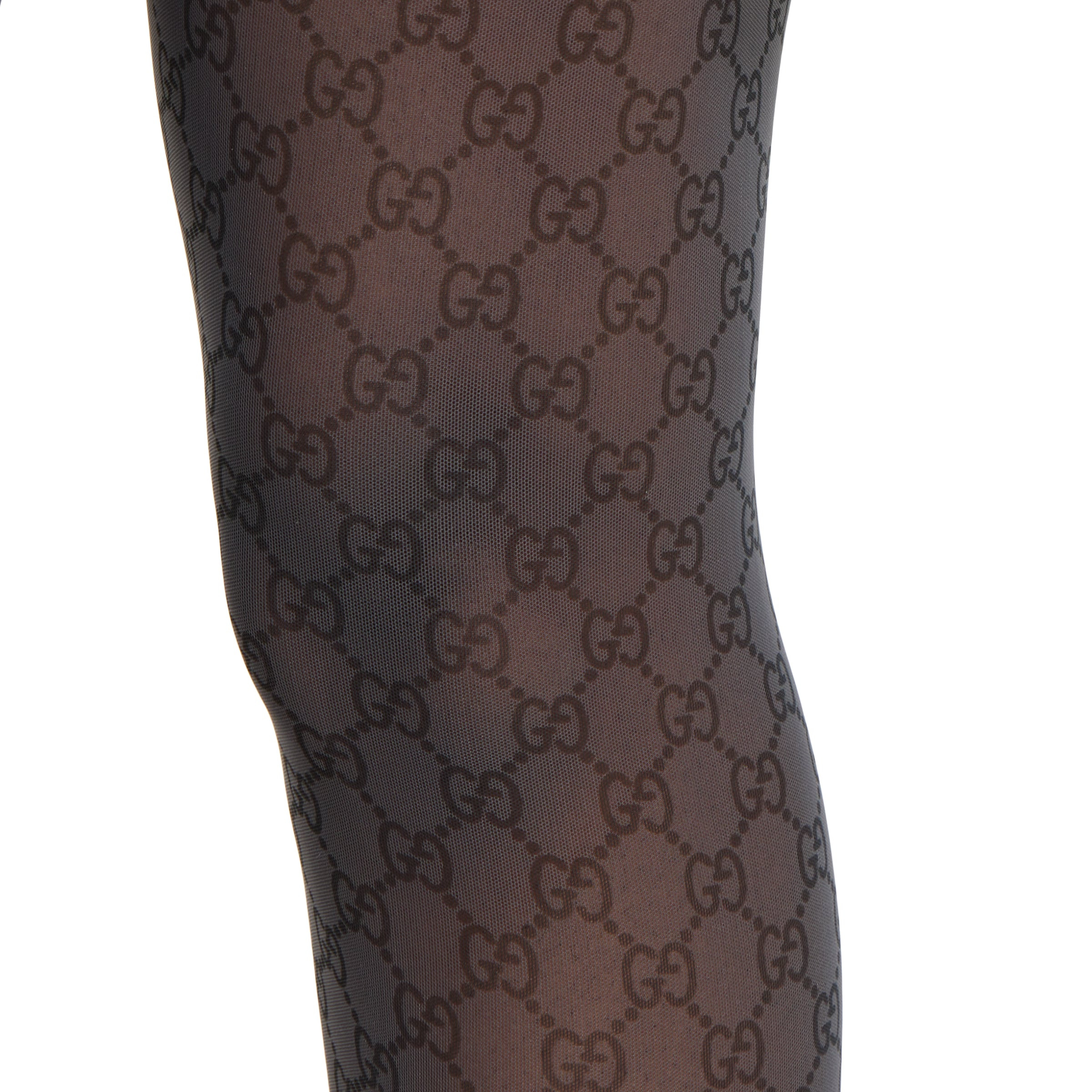 Printed stretch nylon tights - 3