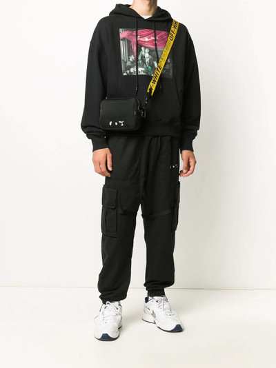 Off-White OW logo print crossbody bag outlook