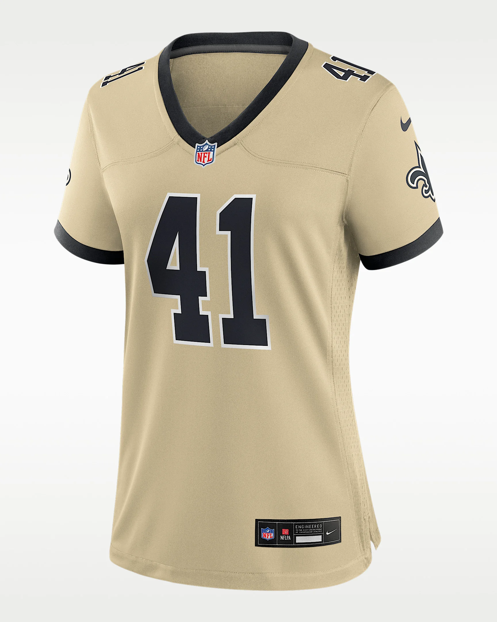 Alvin Kamara New Orleans Saints Women’s Nike NFL Game Jersey - 1