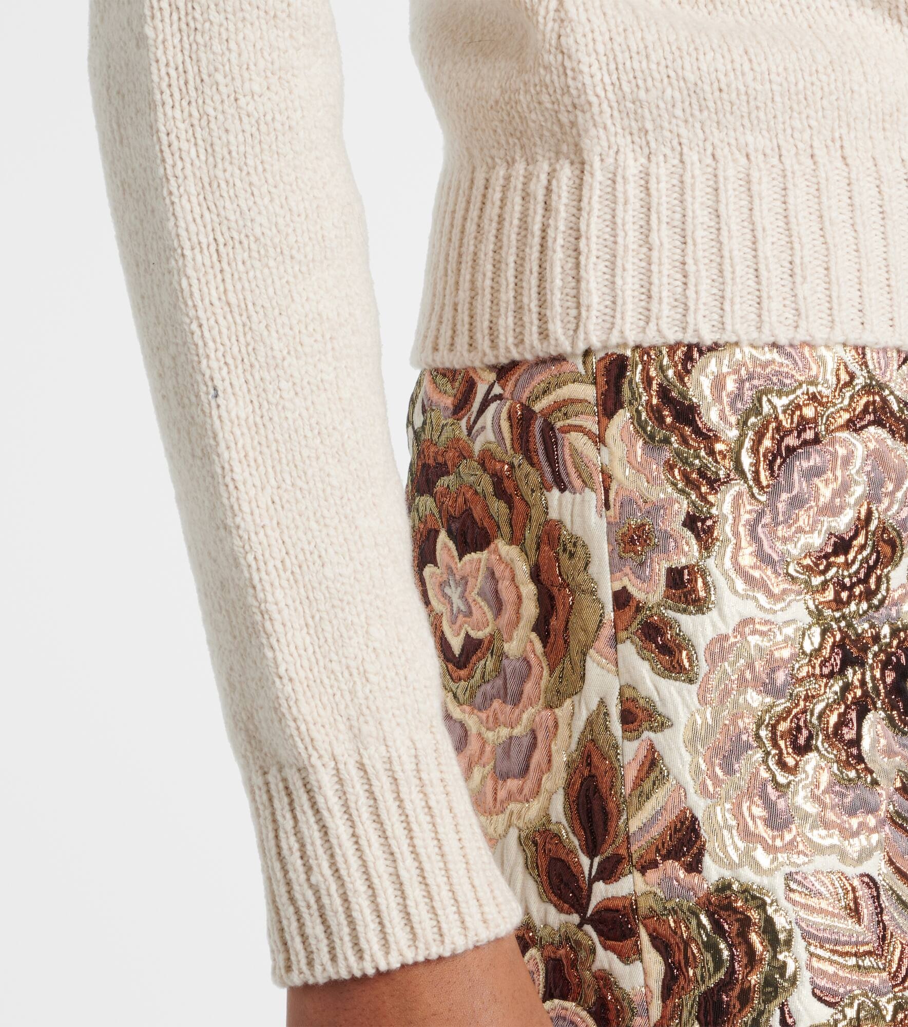 Wool and cashmere-blend sweater - 5