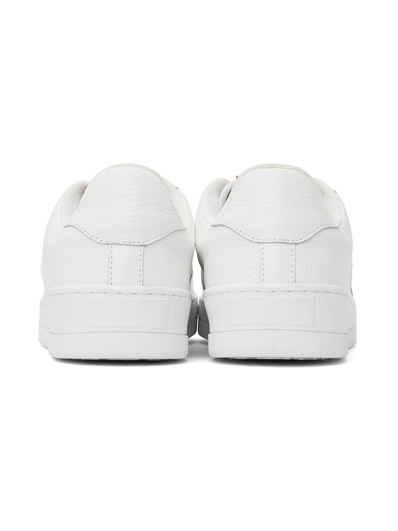 White Low Sneakers 4