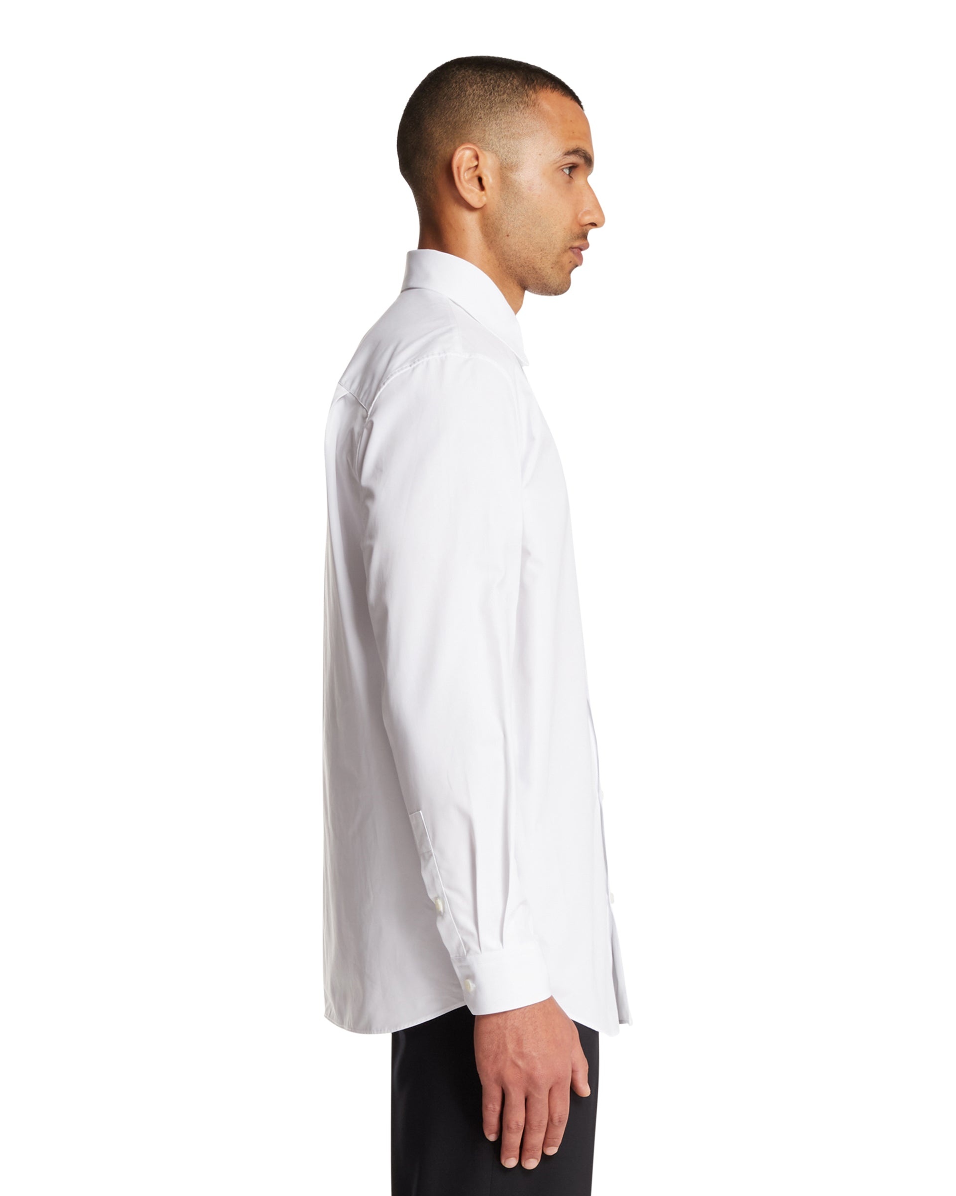 White Embroidered Shirt - 5