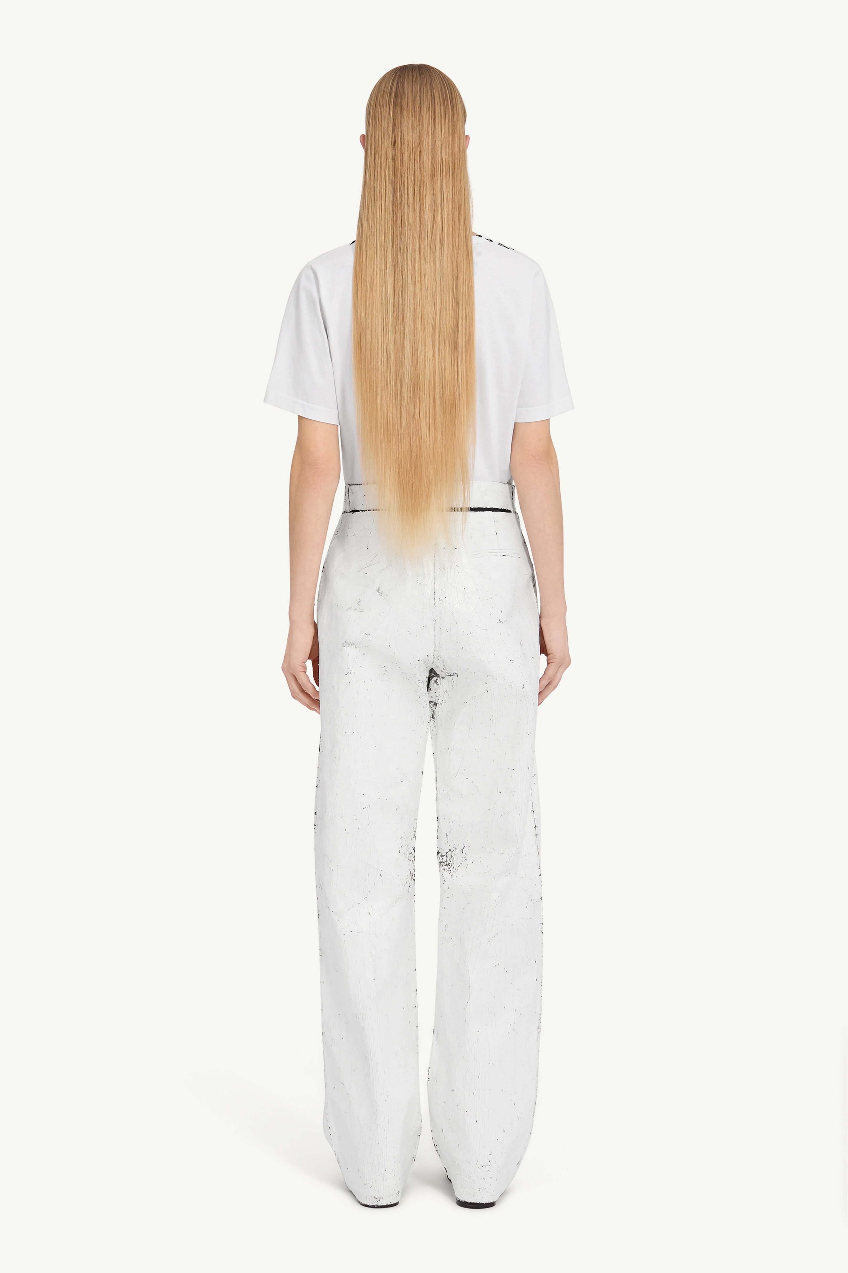 Painted Tailored Trousers - 4