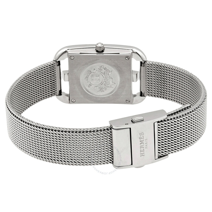 Hermes Cape Cod Quartz Silver Dial Ladies Watch 045766WW00 - 3