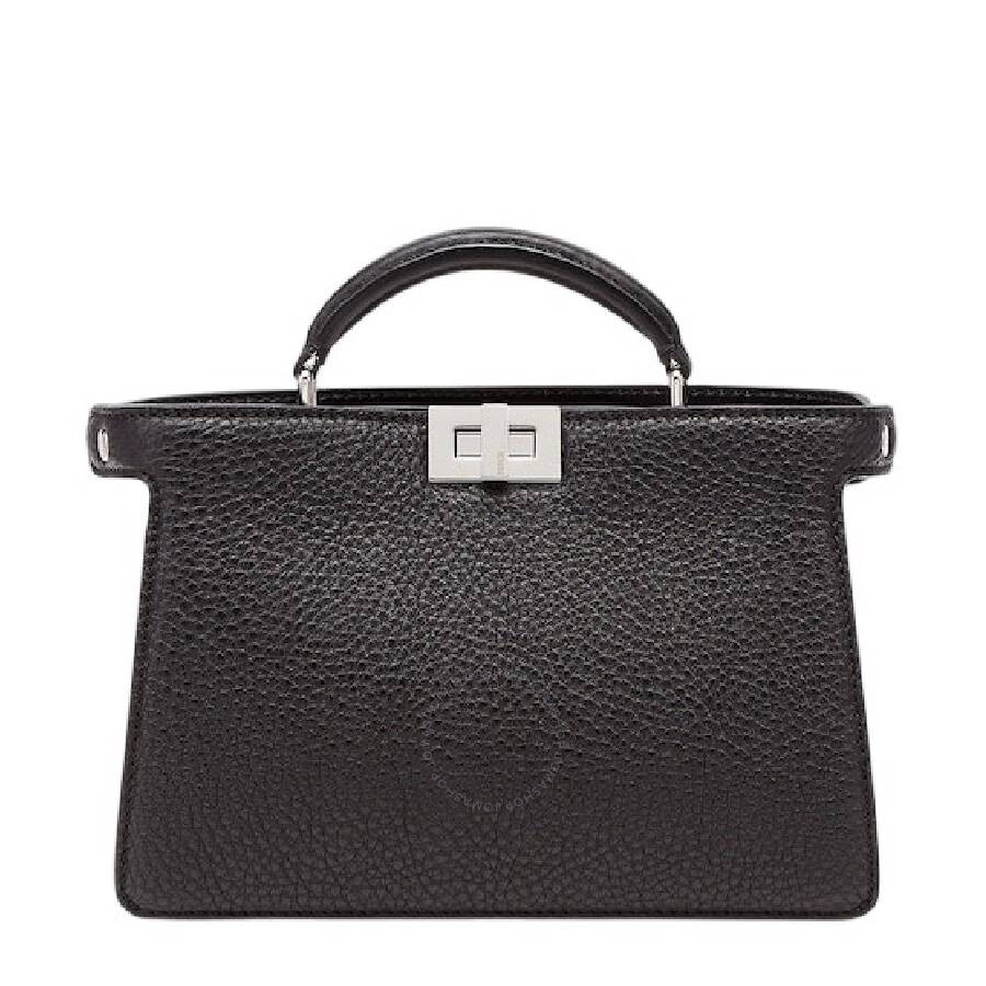 Fendi Peekaboo Leather Crossbody Bag - 1