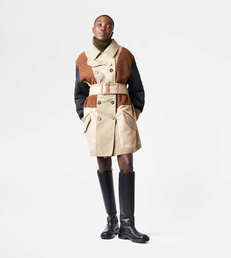 Tod's PEACOAT PATCHWORK OVER outlook