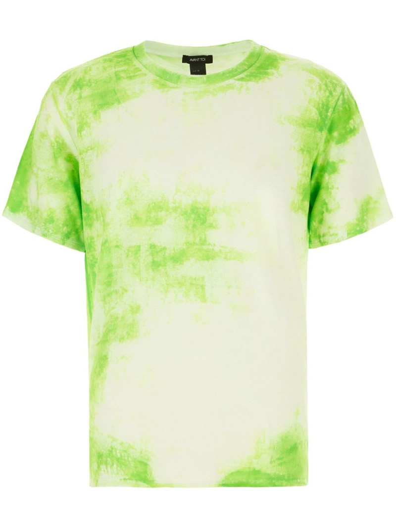 abstract-print T-shirt 1