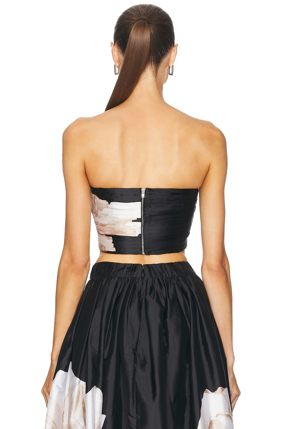 Niru Runiruched Bustier Top - 3