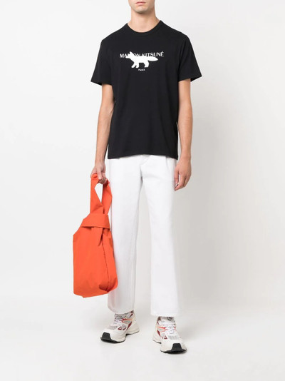 Maison Kitsuné logo-print T-shirt outlook