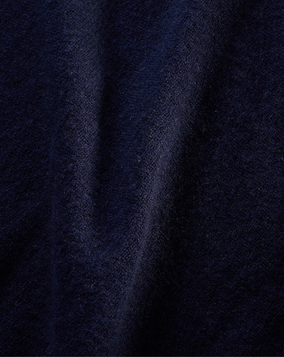 NELIA CASHMERE PULLOVER | BUTTON ACCENT - 3