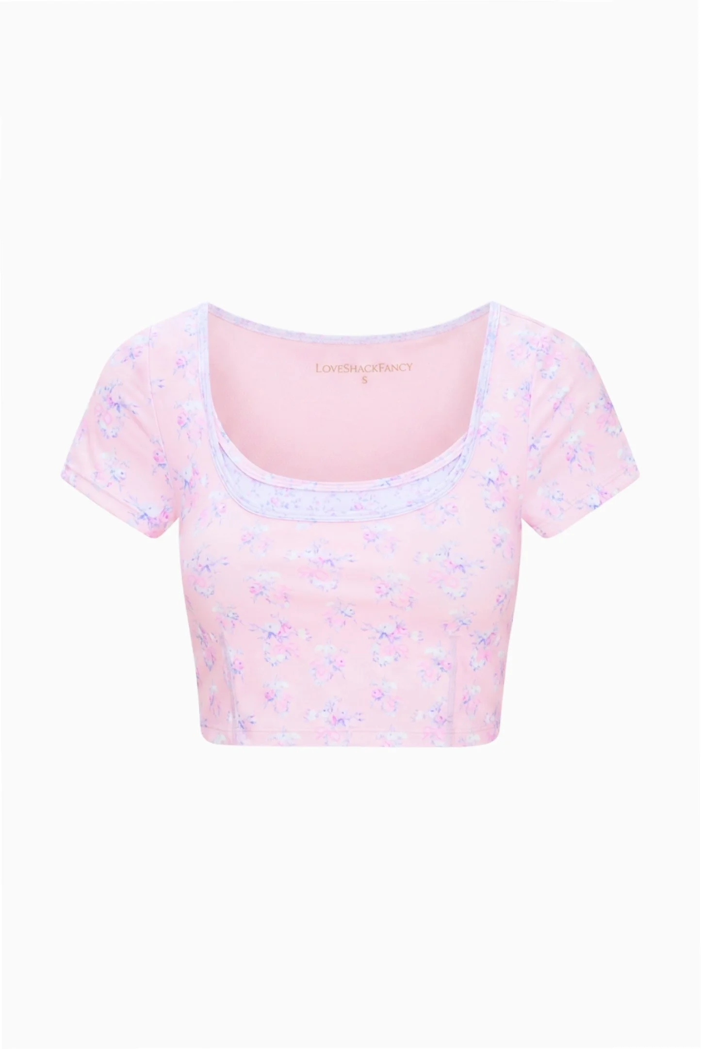 Lianelle Mixed Print Active Top - 1
