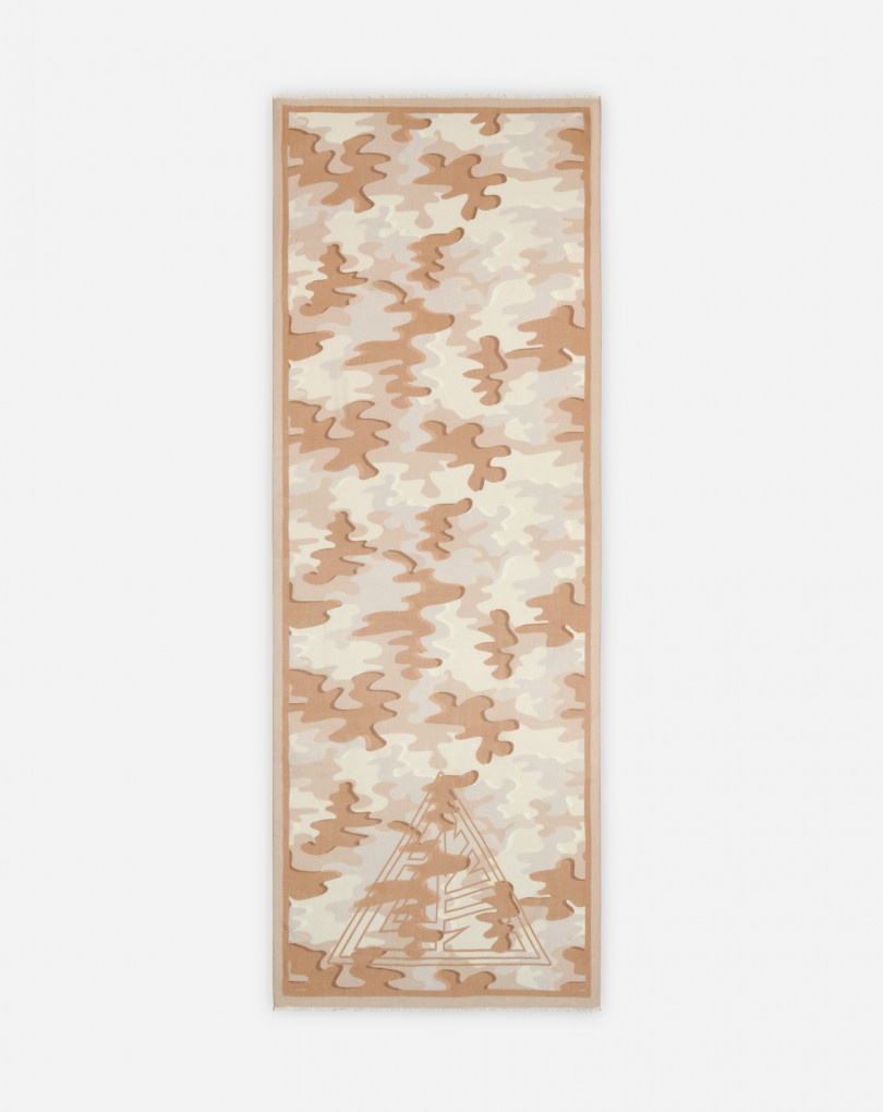 CAMOUFLAGE CASHMERE SCARF - 2