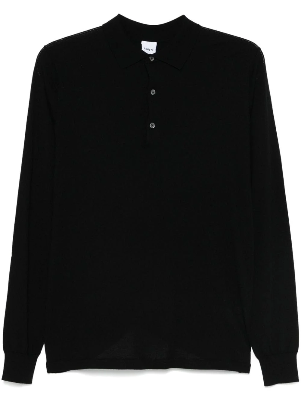 wool polo shirt - 1