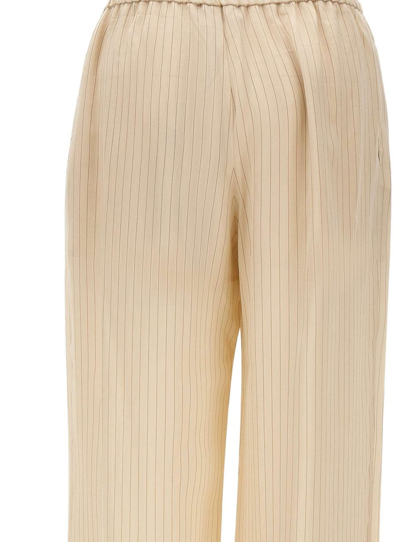 pinstripe elasticated trousers 5
