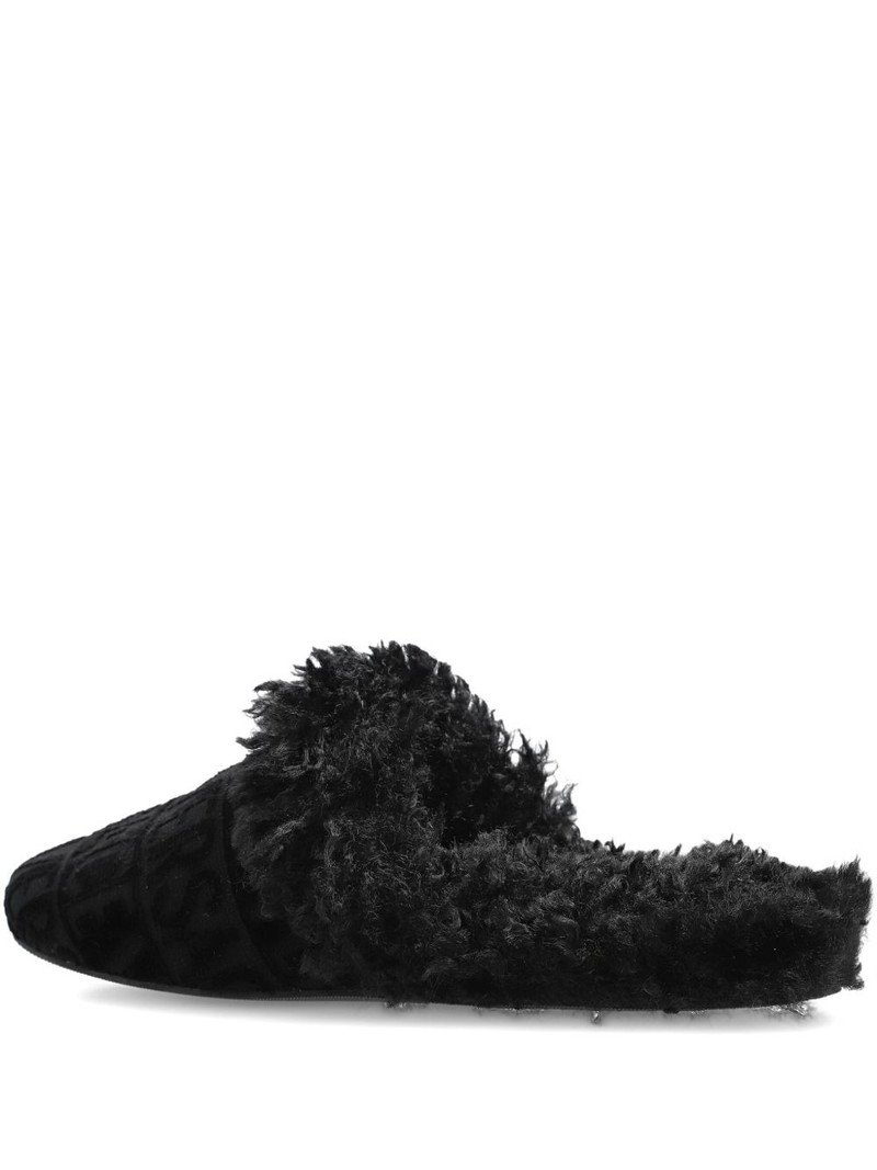 logo trimmed slippers 1